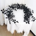 thumbnail image 4 of SDJMa Artificial Rose Vines, Fake Hanging Silk Flower, Plastic Floral Garland with Leaf for Indoor Wedding Party Table Centerpiece Home Garden Wall Halloween Decor (Black,67 Inch), 4 of 7