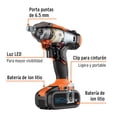 thumbnail image 4 of Combo Rotomartillo/Destornillador de Impacto Inalámbrico Truper COMBO-20A, 4 of 4