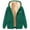 Green1, variant on Womens Lined Zip up Hoodie Coat Thermal Warm Sherpa Full Zipper Sweatshirts Jackets Trendy Love Heart Print Soft Comfortable Long Sleeve Drawstring Cute Hooded Tops Black4 XXL
