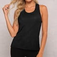 thumbnail image 4 of Women's Ice Silk Backless Yoga Top, Breathable Hollow Out Workout Tank, Quick-Dry Athletic Sleeveless Shirt for Fitness & Gym, Sizes S-XL, 4 of 5