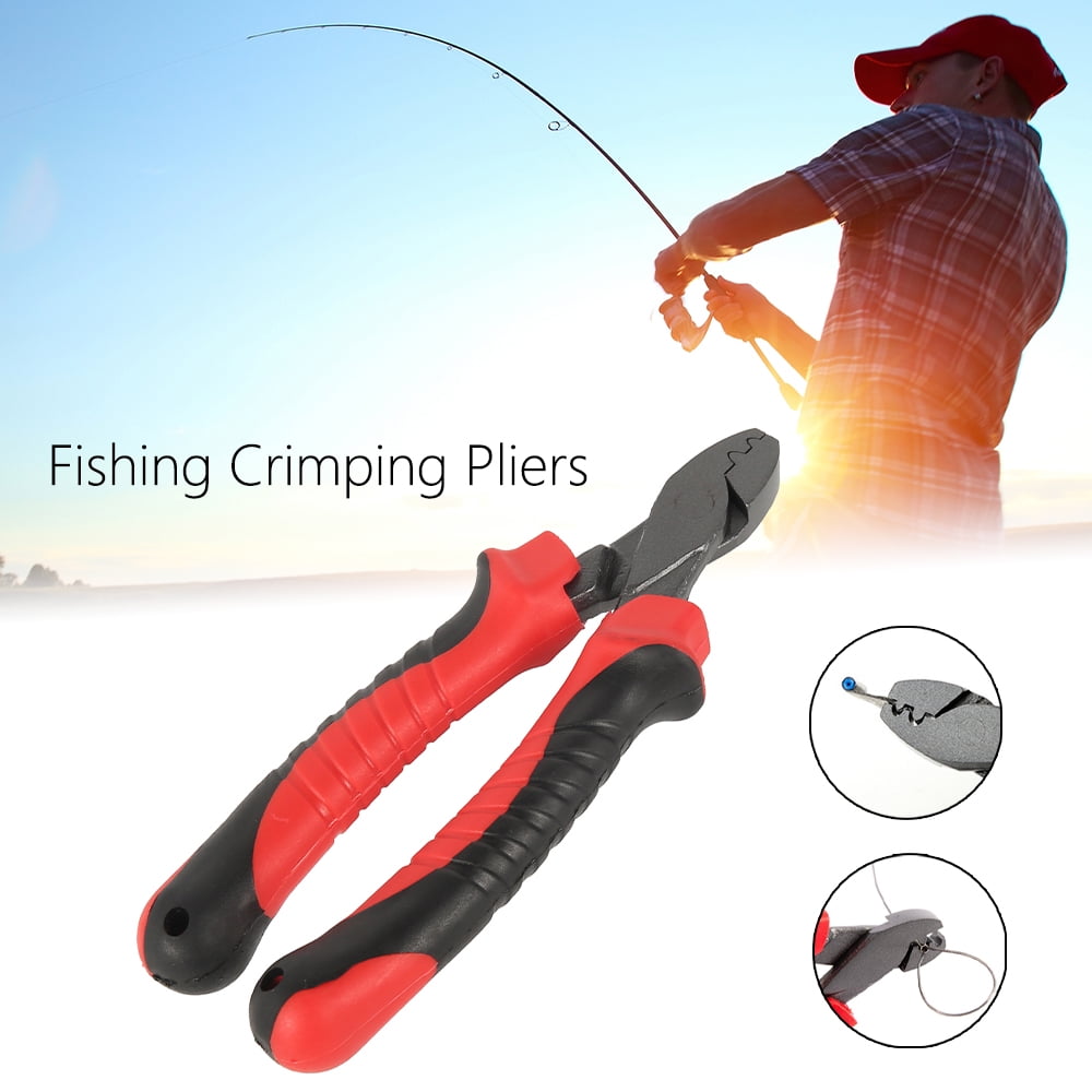 Willstar Fishing Crimping Pliers for Fishing Line Barrel Sleeves