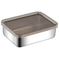 thumbnail image 1 of 304 Stainless Steel Preservation Box, Japanese Box, Barbecue , Oil Filter , Fruit , Multi-purpose, 1 of 4