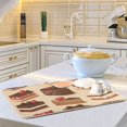 thumbnail image 6 of Yayeee Dish Drying Mat for Kitchen Counter 16"x18" Microfiber Absorbent Pad, Brown Cakes, 6 of 7