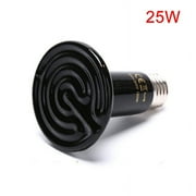 Datingday Pet Reptile Far Infrared Ceramic Heating Lamp Heat Emitter Light Bulb