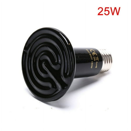 Datingday Pet Reptile Far Infrared Ceramic Heating Lamp Heat Emitter Light Bulb
