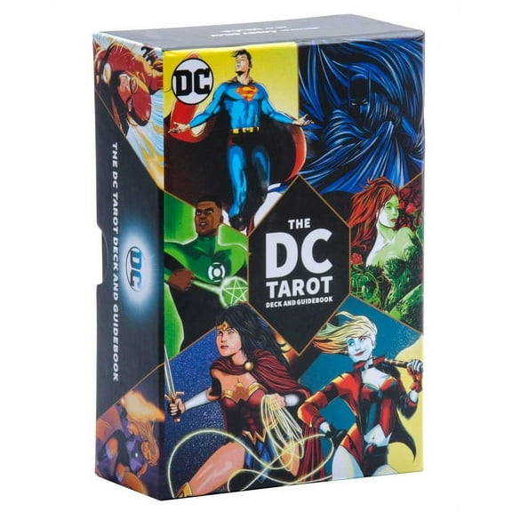 The DC Tarot Deck and Guidebook, (Hardcover)