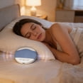 thumbnail image 4 of Para dormir: mini dispositivo portátil con ruido blanco, temporizador, ayuda para dormir inalámbrica con estéreo, auriculares privados para dormir, control de volumen para dormir de lado, 4 of 4