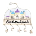 thumbnail image 2 of Cateissary Decoraciones de Ramadán Adornos de pared exquisitos Adorno islámico Musulmán Eid Mubarak Placa Festival Colgante para doméstico Kits de decoración para fiestas 02, 2 of 6