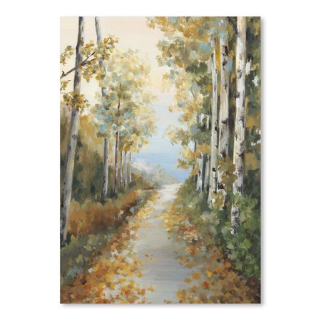 UPC: 0686457552608 | Americanflat Path In The Forest by Pi Creative Art Poster Art Print