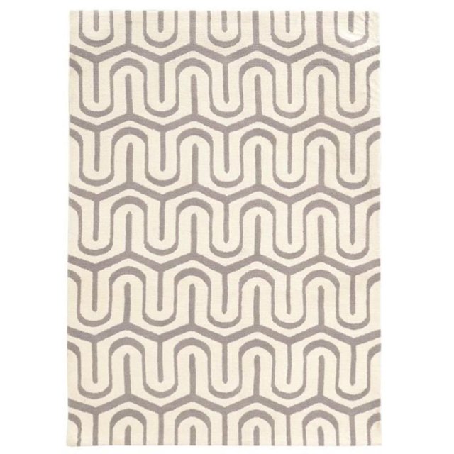 Hawthorne Collection Tapis Tufté à la Main 5 Pieds x 7 Pieds en Gris