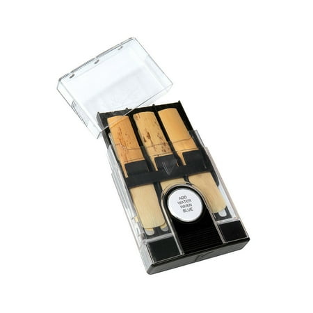 Vandoren Hygro Case for Bass Clar/Tenor Sax/Bari Sax; Holds 6 Reeds