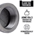 thumbnail image 2 of LDR Industries 310 CA-14 Cap, 1/4-Inch, Black, 2 of 6