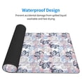 thumbnail image 3 of Rateoe Autumn Leaves Print Mouse Pad - Extended Large Gaming Mousepad,Non-Slip Stitched Edge,16x29.5 Inch, 3 of 8