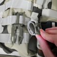 thumbnail image 4 of Mochila multifuncional duradera de 5 piezas con correas que conectan el clip de hebilla de nailon (verde militar), 4 of 8