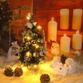 thumbnail image 2 of 40cm LED Light Small Christmas Tree Tabletop Holiday Party Home Table Decoration, 2 of 7