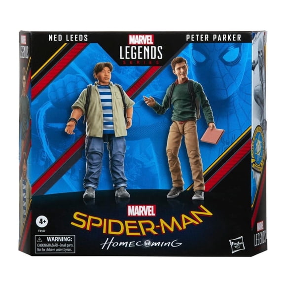 Figura Peter Parker y Ned Leeds Hasbro Marvel Legends Series 6 Pulgadas