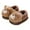 Coffee, variant on HCNTES Toddler Slippers Litte/Big Kids Cute Design House Shoes Baby Girls Boys Plush Indoor Slipper Washable Children's Soft Winter Warm Shoes(Khaki,11.5)