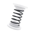thumbnail image 1 of QualitChoice Floor Spring Mini Coil for Competition Training Fitness/vaulting Judo BLACK 11CM, 1 of 6