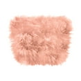 thumbnail image 6 of JWZUY Women Sleeveless Fur Feather Tube Tops Solid Color Strapless Backless Fluffy Slim Fit Off Shoulder Crop Top Sexy Camis Pink#01 L, 6 of 8