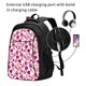 thumbnail image 2 of Fotbe Tulips Flowers Mochila con Estampado y Puerto USB para Hombre y Mujer, Mochila Antirrobo, Mochila de Viaje, Mochila Escolar, Mochila Universitaria, 2 of 7