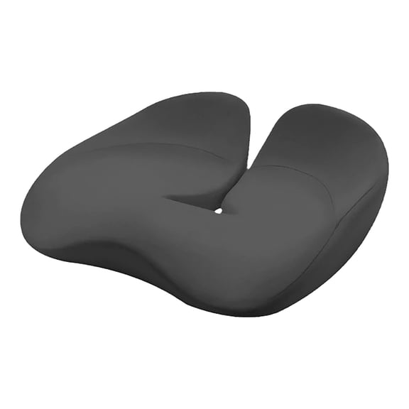 Orthopedic Memory Foam Seat Cushion with Ventilation for Extended Sitting Comfort and Coccyx Support in Home or Car