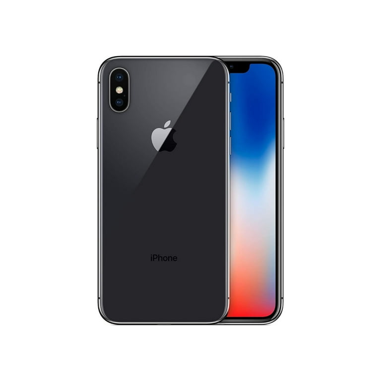 Restored Apple iPhone X 64GB Space Gray (A1865) Unlocked Cell