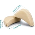 thumbnail image 2 of MSHUN Soft Sponge Adjustable Shoe Filler, 4 Pieces Toe Filler Inserts Unisex Breathable Soft Big Toe Plug Forefoot Pad Shoe Filler for High Heel Foot Pain Relief for Women Girls (Apricot), 2 of 7