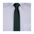 thumbnail image 2 of Corbata Delgada para hombre color verde militar, 2 of 5