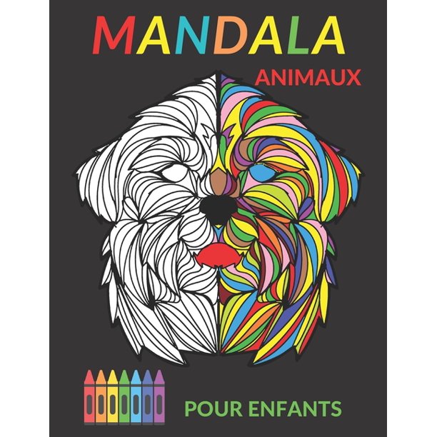 Mandala Animaux Pour Enfants 50 Mandala A Colorier Enfant 8 Ans Et Plus Coloriage Animaux Livre De Coloriage Pour Enfant Avec Animaux Mandala Lions Elephants Hiboux Chevaux Chiens Chats A Walmart Com
