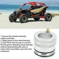 thumbnail image 3 of Graisse pour Roulements de Roue, 44mm Aluminium Laiton Anti-Oxydation Graisse pour Maverick X3, 3 of 8