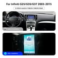 thumbnail image 3 of MOOKAKA 13.8" Smart Display Radio Audio Media Player for Infiniti G25/G35/G37 2003-2015 Universal Car Navigation GPS Upgrade Headunit Android Replacement 1080P Screen Carplay Accessories, 3 of 10