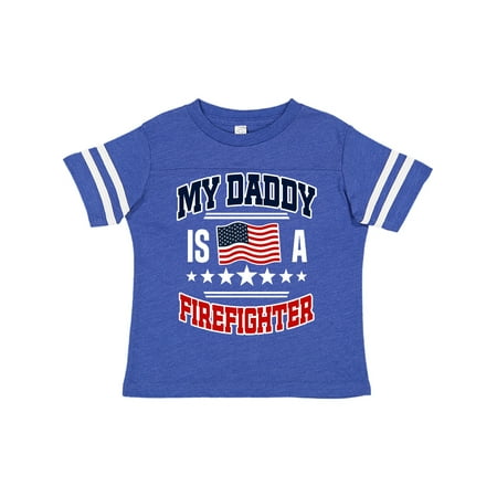 

Inktastic Daddy is a Firefighter Gift Toddler Boy or Toddler Girl T-Shirt
