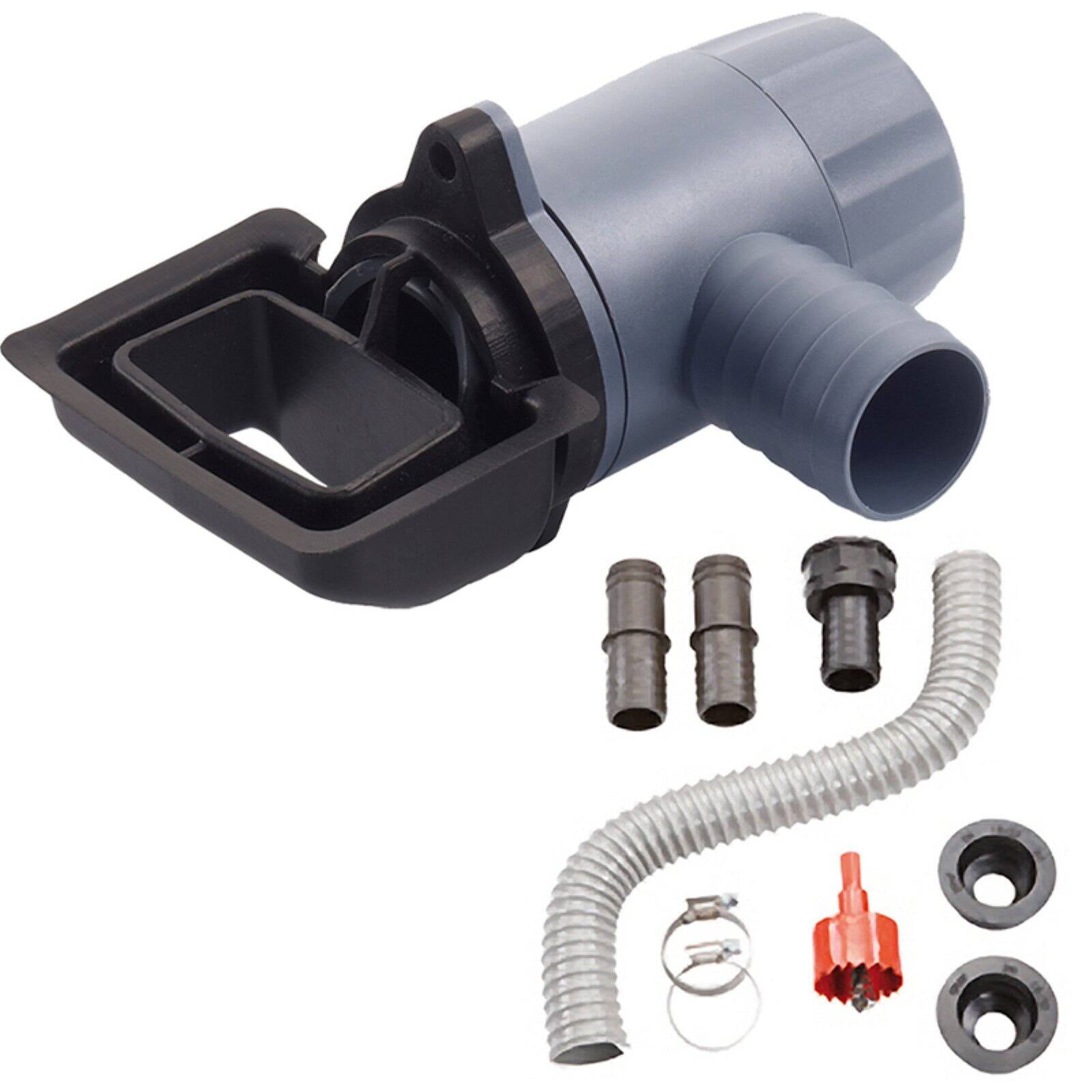 Universal Rain Barrel Rectangular Downspout Connection Kit