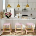 thumbnail image 2 of Butler Specialty Company Robias Rattan 24.5" Counter Stool - White & Pink Dot, 2 of 6