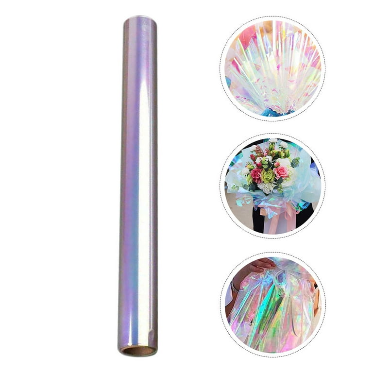 Simply Metallic in Holographic Rainbow Wrapping Paper by Simple