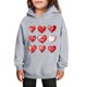thumbnail image 1 of Sudaderas con capucha para niños y niñas, sudaderas casuales de manga larga, lindas sudaderas de gran tamaño con bolsillo de polar, chaquetas para niñas, 1 of 4