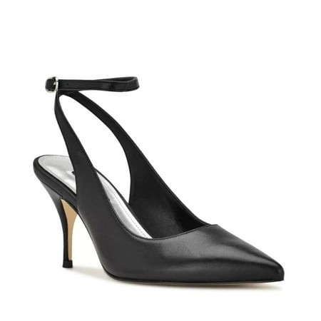 

NINE WEST Female Adult Women 9 BOCA-BLK01 Black Leather