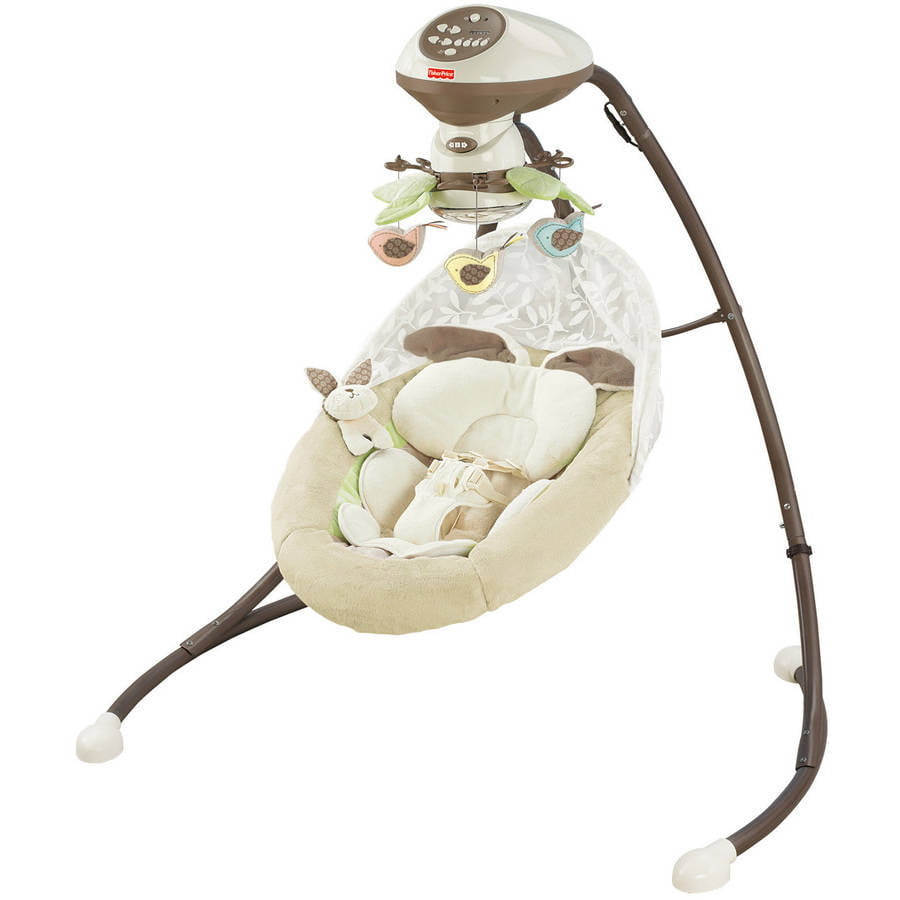 Photo 1 of Fisher-Price My Little Snugabunny Cradle 'n Swing with 6-Speeds