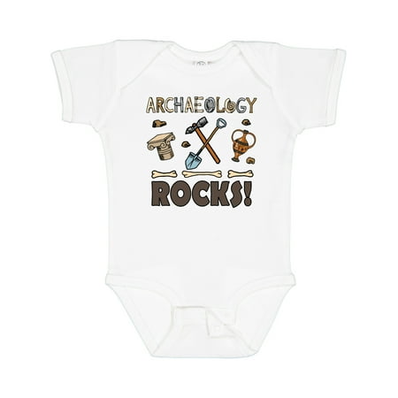 

Inktastic Archaeology Rocks Archaeologist Gift Baby Boy or Baby Girl Bodysuit