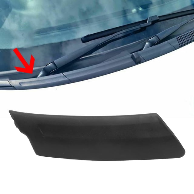 Panel de Scuttle de Limpiaparabrisas Derecha, Película de Daño del Panel de Limpiadores Libreses de Limpieza 735452712 Reemplazo Negro Duradero Para 500 2009-2021 PARA