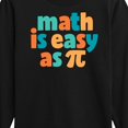 thumbnail image 3 of Instant Message - Math Is Easy As Pi - Toddler And Youth Long Sleeve Graphic T-Shirt, 3 of 6