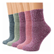 thumbnail image 2 of Calcetines Termicos Para Mujer Hombre Largos Tejidos 5 Pares Adecuado para mujeres, 2 of 5