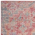 thumbnail image 5 of SAFAVIEH Windsor Daquan Traditional Runner Rug, Rose/Seafoam, 3' x 10', 5 of 7