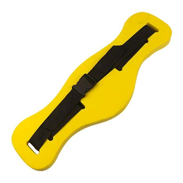 Swim Belt Swim Floating Waistband Floating Device Training Aid Swimming Lightweight Comfortable Safety Swim Training Belt Device Yellow