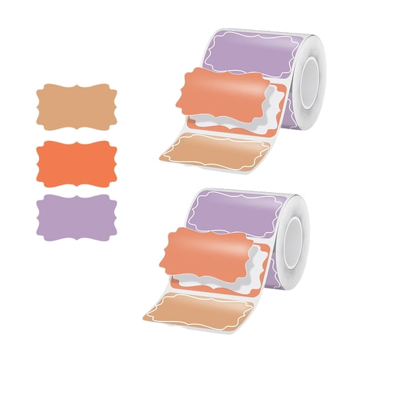 Color Design thermal Labels Compatible with label makers M102, M108, M100, M110, M120, M150, M160, M220, M221, M250, M260, M421