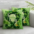 thumbnail image 3 of HENGT  Pillow Covers St. Patrick's Day Clover Truck Pillowcases Cushion Case Farmhouse Pillow Covers Valentines Pillow Covers Pillow Covers for Sofa Couch Spring Holiday Home Decor, 3 of 5