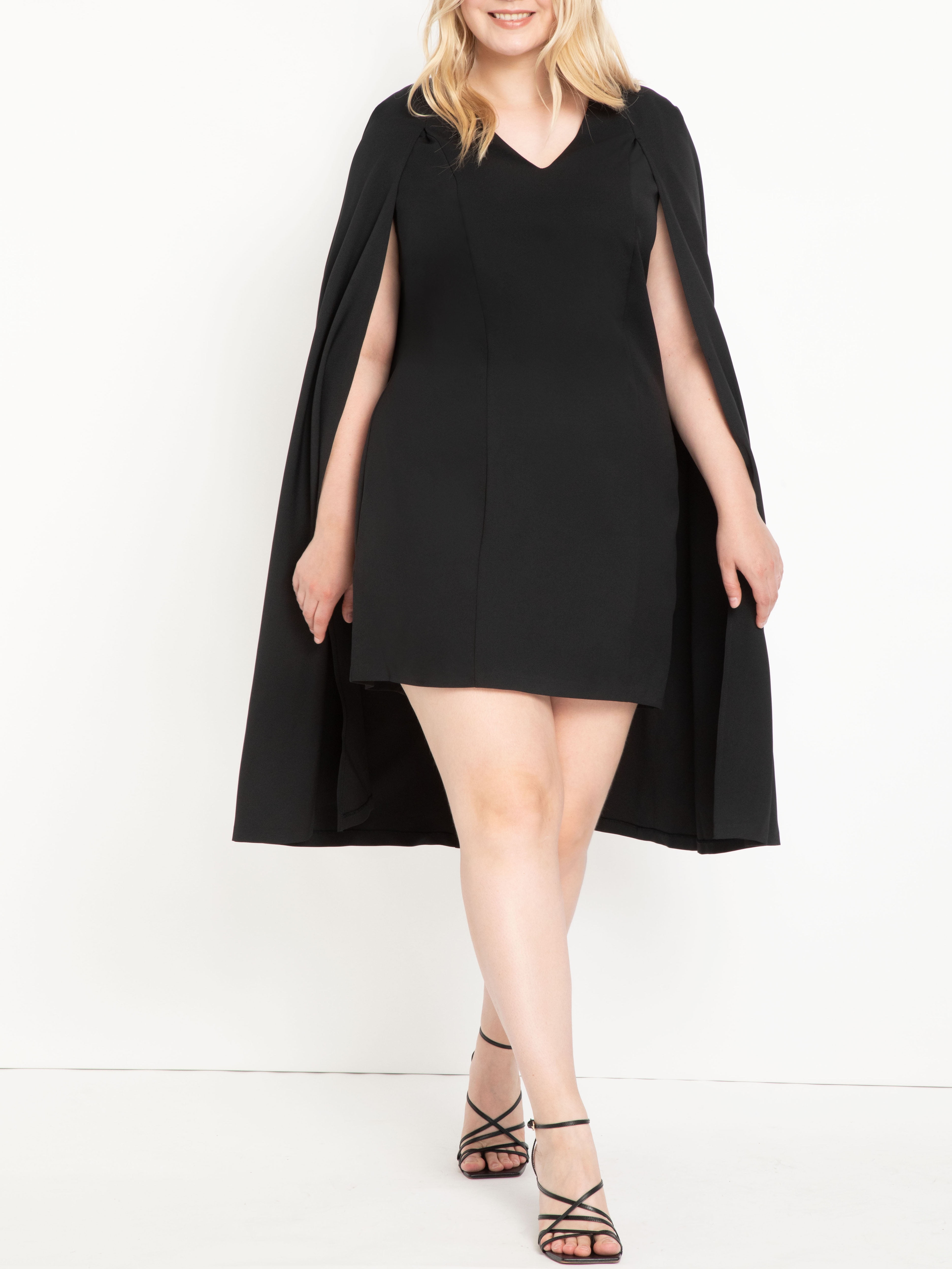 eloquii cape dress