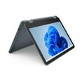 thumbnail image 3 of Lenovo 300w 2-in-1 Gen 5 83LG - Flip design - Intel N-series - N150 / up to 3.6 GHz - Win 11 Pro - Intel Graphics - 8 GB RAM - 128 GB SSD - 11.6" IPS touchscreen 1366 x 768 (HD) - Wi-Fi 6E, Bluetooth - slate gray, 3 of 14