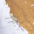 thumbnail image 3 of Scratch The World Travel Map - Scratch Off World Map Poster - X-Large 33 x 23 - Kartokner - 50 Years of Map Making - Cartographic Detail Featuring Country & State Borders, 3 of 8