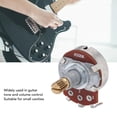 thumbnail image 4 of POT DE CÓNICA DE VOLUMEN DE SONIDO, EJE DE ALUMINIO MINI GUITARRA POTENCIÓMETRO DE ROTACIO SUAVE PARA EL BAJO, 4 of 7